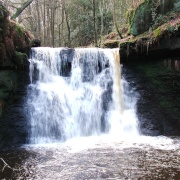 Harden Waterfall, Harden, West Yorkshire