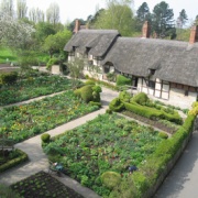 Ann Hathaways Cottage - Rare Elevated Shot