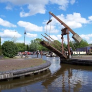 Opening up for birthing at Stoke on Trent, Trent and Mersey canal