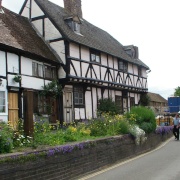 Old house in Tewkesbury, Gloucestershire