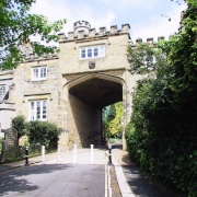 North Lodge archway at the top of St Leonards Gardens