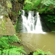 Harden Waterfall near bingley, West Yorkshire