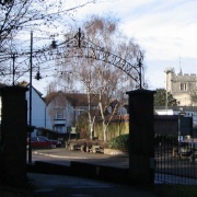 Memorial Gardens and Church, Tring, Hertfordshire