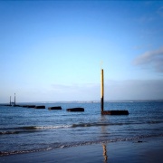 Southsea, Hampshire. Anti submarine defensive line. -  - Taken:  17th April 2006