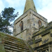 The Church of St Mary the Virgin, Denby, Derbyshire dates from 1135.