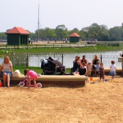 Maldon, Essex.  Another view of the Sand pit area