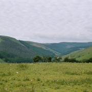 Bridgend looking towards Garw valley