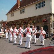 Morris Dancers in Alcester, Warwickshire