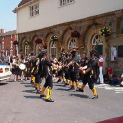 Morris Dancers in Alcester, Warwickshire
