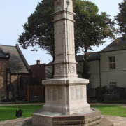 The War Memorial at Ripley, Derbyshire.