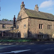 18th Cent. Farm buildings. Hoghton, near Preston, Lancashire.