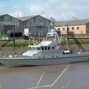 Fisheries Protection Vessell, Port Sutton Bridge, Lincolnshire