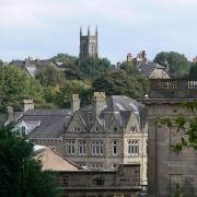 View of Buxton, Derbyshire.