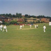 The cricket field, Heckmondwike, West Yorkshire.
