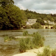 River Dee at Llangollen, Wales