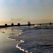 Pic taken in the 1980s, The beach at Mablethorpe.