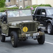 A picture of the Bilton Gala,(Andre's WW2 Jeep), Harrogate, North Yorkshire