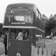 On the buses in Buckfastleigh, Devon