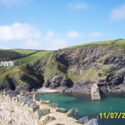 The Entrance to Port Isaac harbour, Cornwall