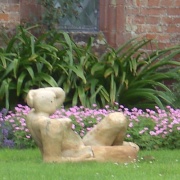 Statue at Oxburgh Hall, Norfolk
