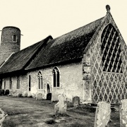 Church at Barsham, Suffolk