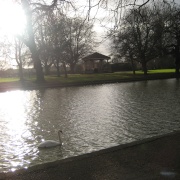 Bedford - overlooking river towards Bandstand