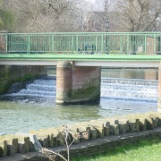 The wier on Bedford river