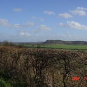 Looking towards Sharpenhoe Clappers