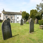 Dent churchyard view