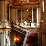 The grand staircase, the Foreign Office, London