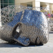 Sculpture in Calne main street