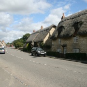 The village main street