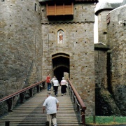 The entrance