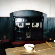 The stove.