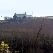 Farmhouse on the hill.