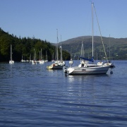 Windermere, looking north on a summer afternoon.