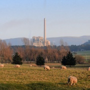 Cement works In Hope Derbyshire