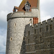 A tower on Windsor Castle