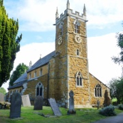 Holy Trinity church Thrussington Leicestershire