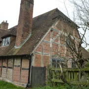 Old house, Exton Village, Hampshire, 29th September 2017