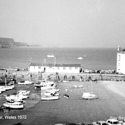 Tenby Harbour, Pembrokeshire 1972