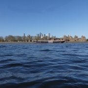 Across The Thames to Canary Wharf