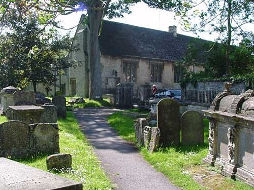 A bale tomb on the right of this picture