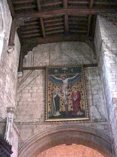 The painting of the Crucifixion