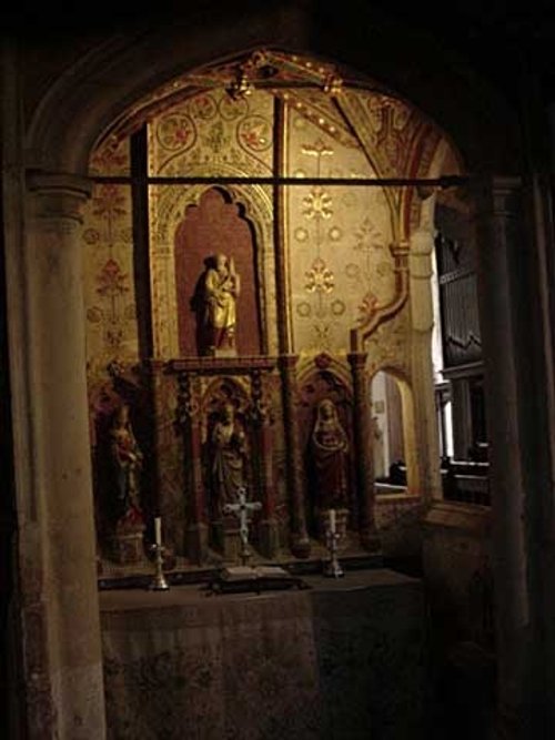 A picture of Burford Church