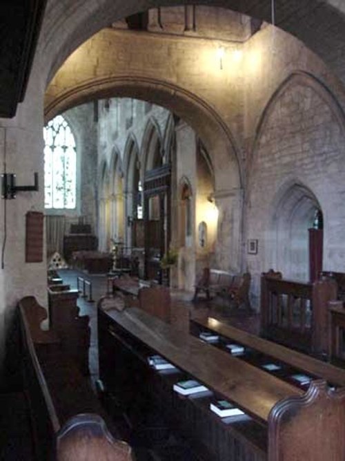 A picture of Burford Church