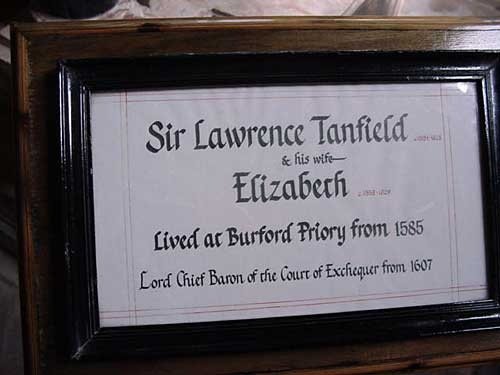 A picture of Burford Church