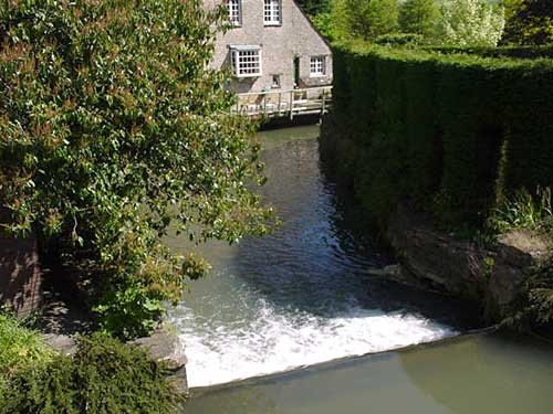 The river Windrush in Burford, Oxfordshire