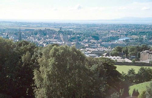 Lancaster skyline from Williamson Park