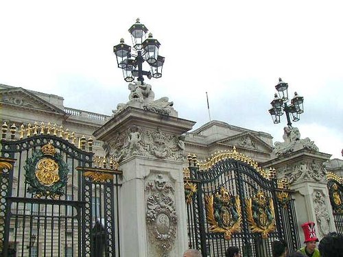 A picture of Buckingham Palace